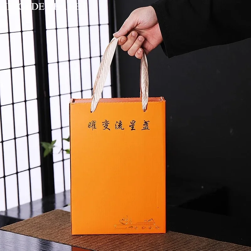 Gift box packaging Ceramic Master Tea Tasting Cup, Small Bowl , Kung Fu TeaSet, Souvenir TeaCup, Tea Bowl 6PCS/SET