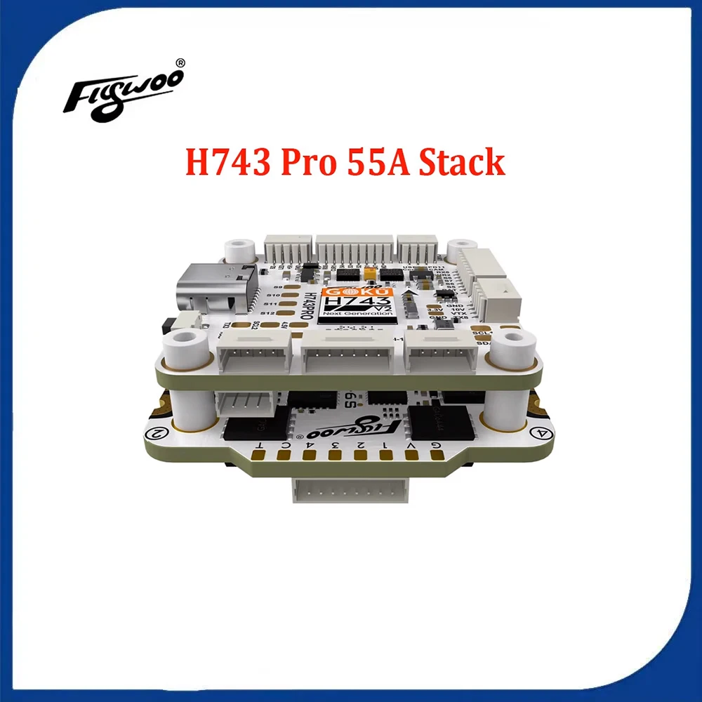 ชุดควบคุมโดรน GOKU H743 PRO พร้อม ESC 4in1