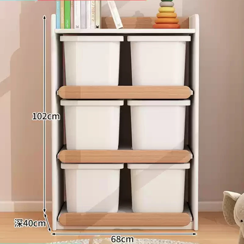 Storage Toys Kids Toy Children's Furniture Baby Cabinet Child Closet Trunk Plastic Organizer Books Cabinets Wardrobe School Sets