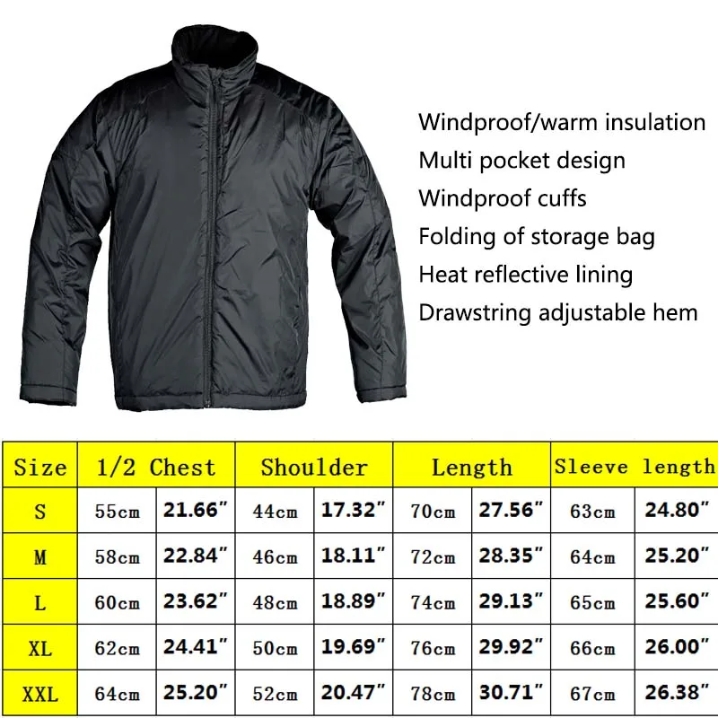 Winter Warm Jacket Parkas Men Windbreaks Military Tactical Jackets Thick Hunting Camping Hiking Clothes Polar Coat Waterproof