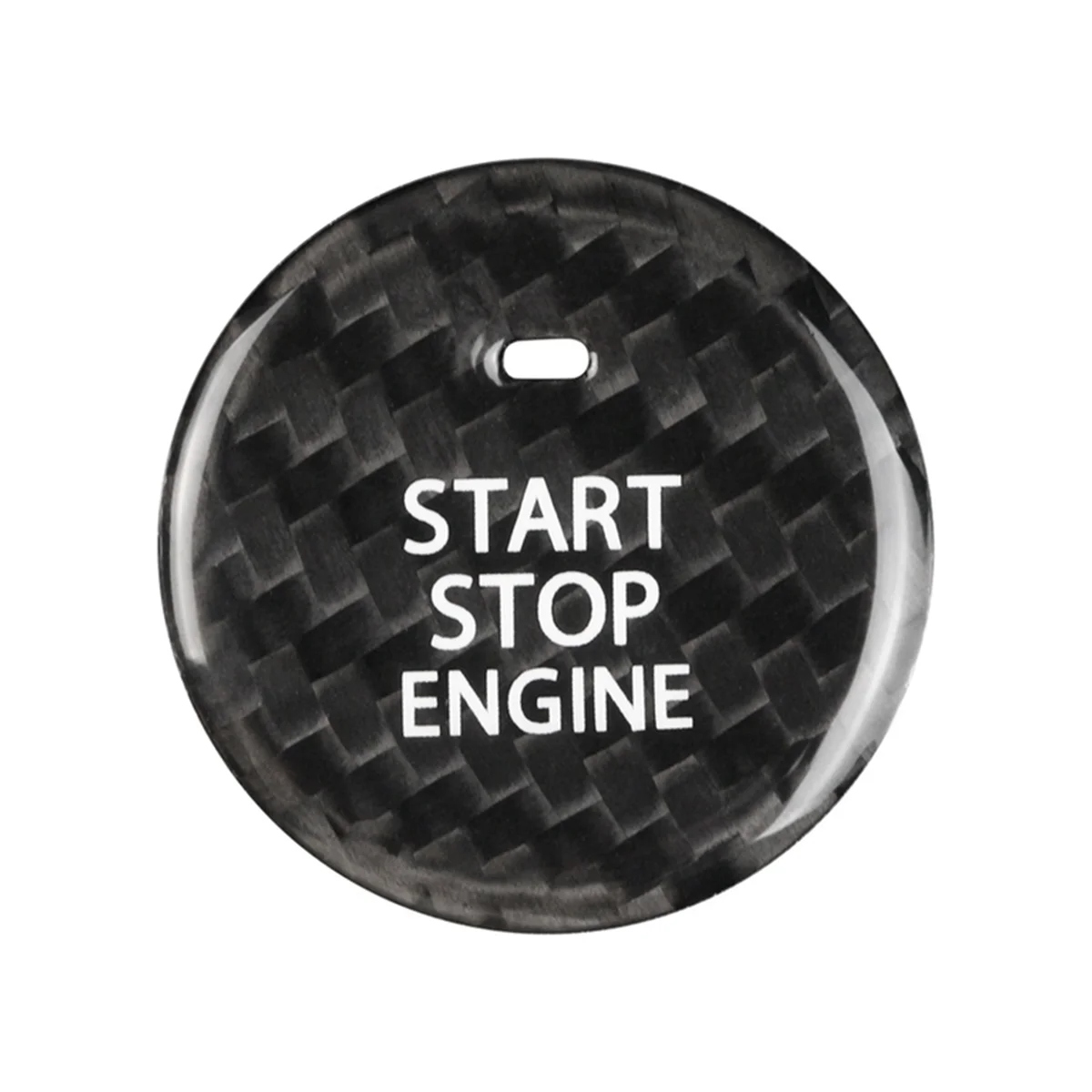 

Кнопка запуска и остановки двигателя, наклейка на устройство зажигания для Mazda 3 Axela, CX-30 EV 2020-2022 (рисунок из углеродного волокна)