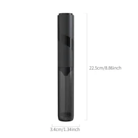 Stainless Steel Electric Milk Frother Handheld Coffee Frothing Wand With 10000 RPM Portable Latte Cappuccino Foamer AA Battery 2