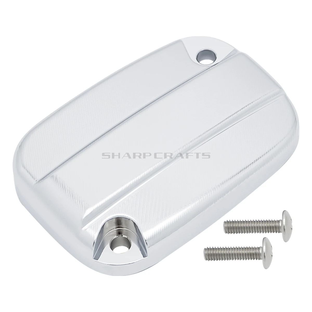 Bid4ze Motorcycle Left Black Brake Master Cylinder Cover Fluid Cap For Harley Touring Road King Street Glide V-Rod Ultra Classic Electra Glide FLHTCU