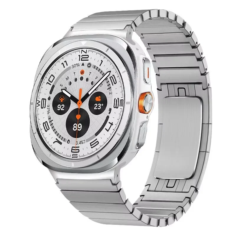 Premium Stainless Steel Link Metal Watchband Bracelet - Universal Fit