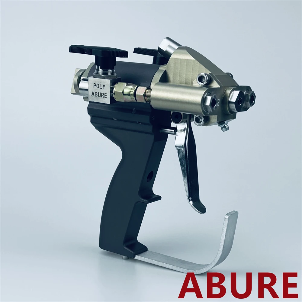 ABURE A7 스프레이 폴리우레탄 PU 폼 단열제 건, 스프레이 폴리우레아 코팅 건, 유량 조절 스프레이 폼 권총