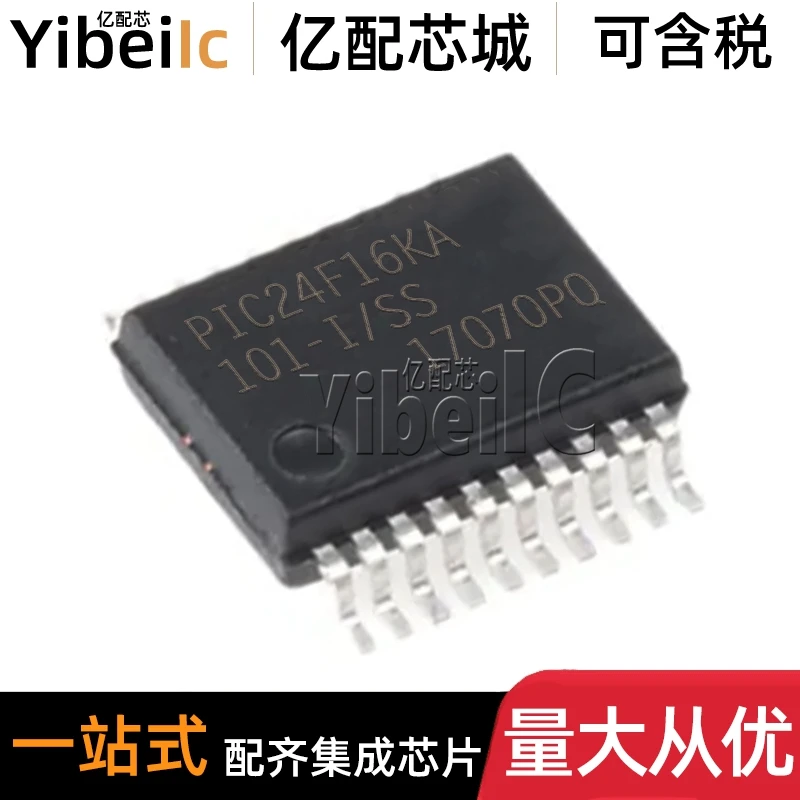 

PIC24F16KA101-I/SS SSOP-20