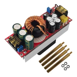 High - Power Adjustable Voltage DC - DC Boost Converter Step - Up Power Supply Module (1500W 30A)