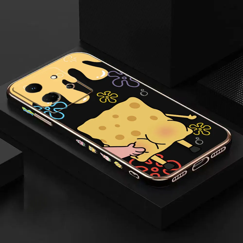 thumbnail image 1 of Cover Smooth E-TPU Phone Case Infinix NOTE 30 12 G96 12I 11 10 10I SMART 5 6 7 8 ZERO 20 X 5G PRO Case Cute S-SpongeBob Cartoon, 1 of 5