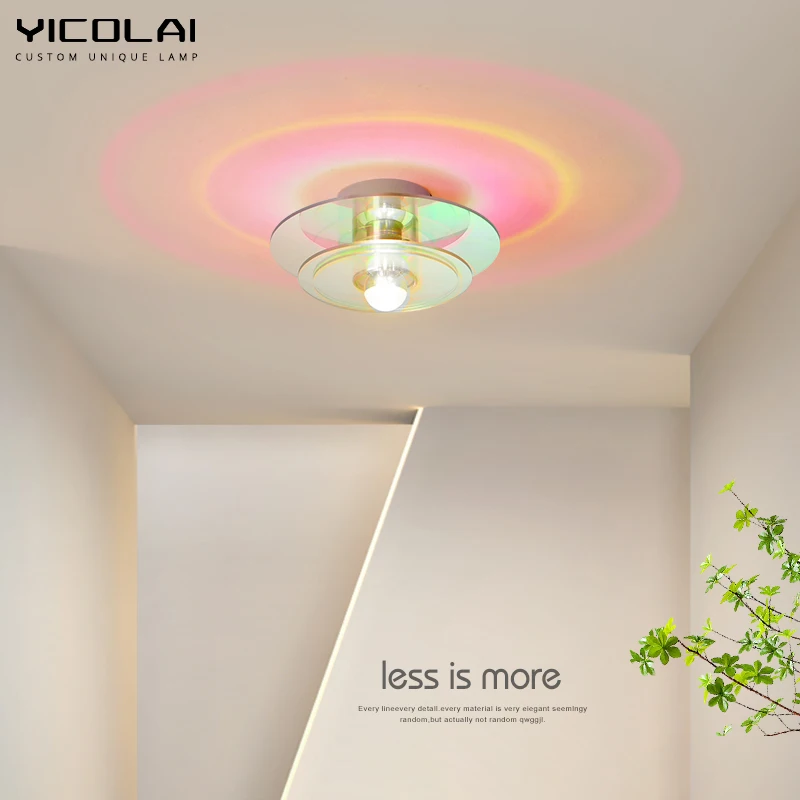 

Nordic Modern Colorful LED Ceiling Lights Home Creative Decor For Children's Bedroom Living Dinning Room Cloakroom Loft Fixtures