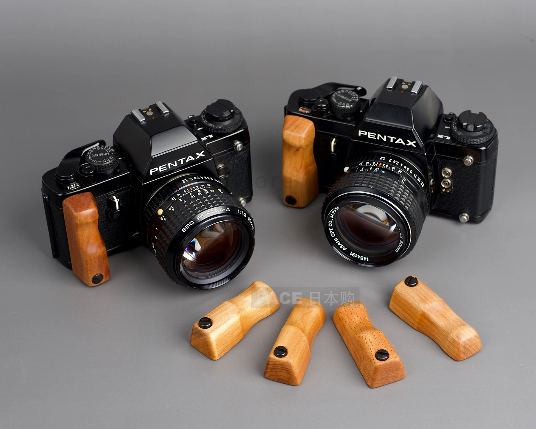 ペンタックス LX レンズ キャップ グリップ ストラップ付 クタクタ