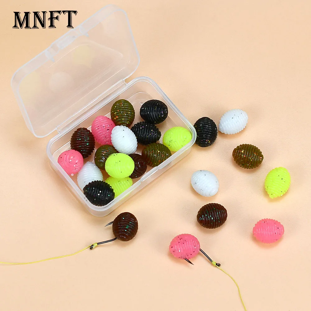 Appâts souples flottants 12pcs/boîte parfum intense - boules appât 1.5cm attracteur puissant