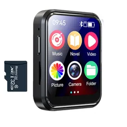 Compact HiFi Touchscreen Media Player with Bluetooth and Built - in Speaker (With 32GB)