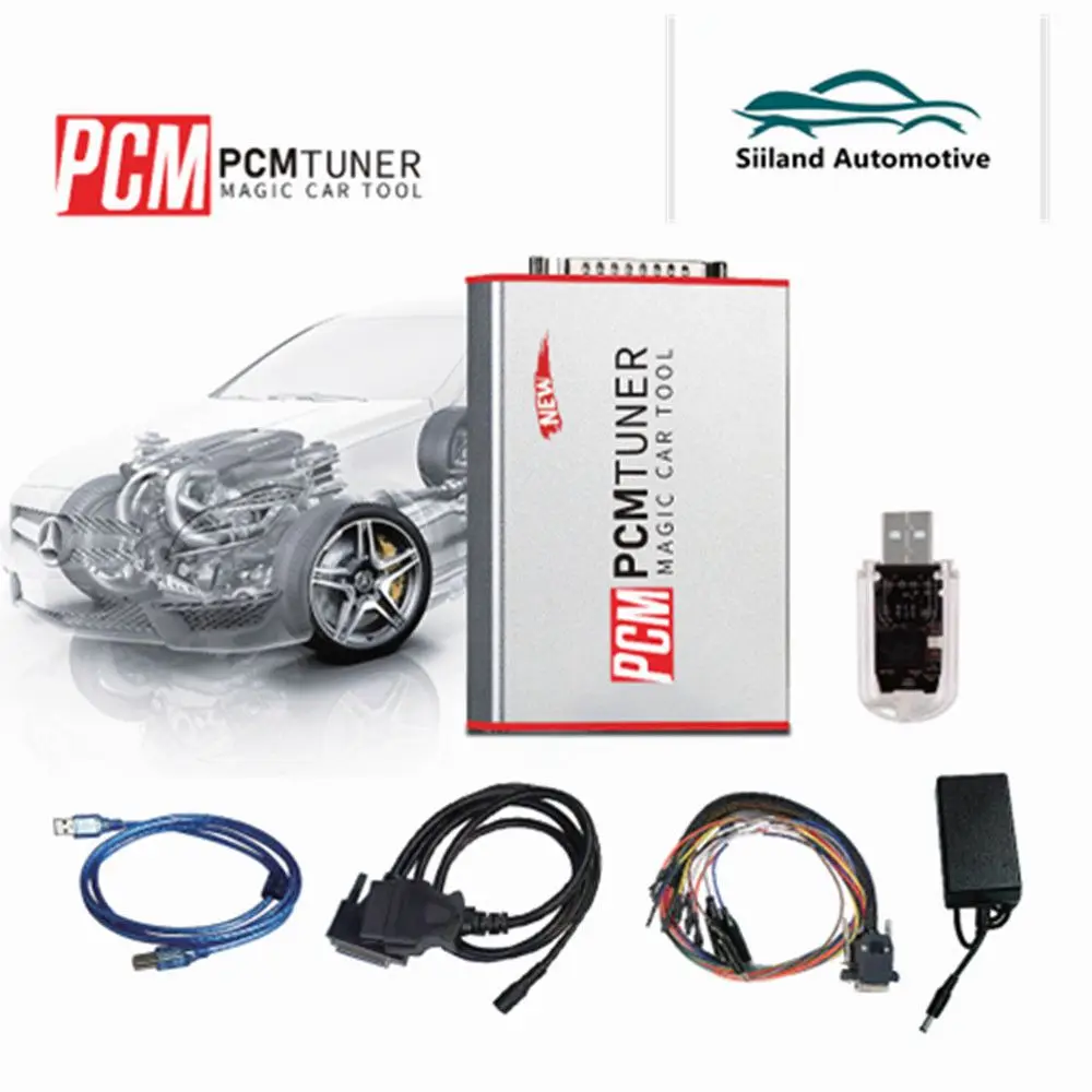 cheap car inspection equipment Up To Date V1.21 PCMtuner ECU Programmer Tool with 67 Modules Support Checksum and Pinout Diagram PCM tuner 1.21 Update Online high quality auto inspection equipment Code Readers & Scanning Tools