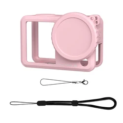 Custodia Protettiva in Silicone con Copri Obiettivo per Fotocamere Sportive