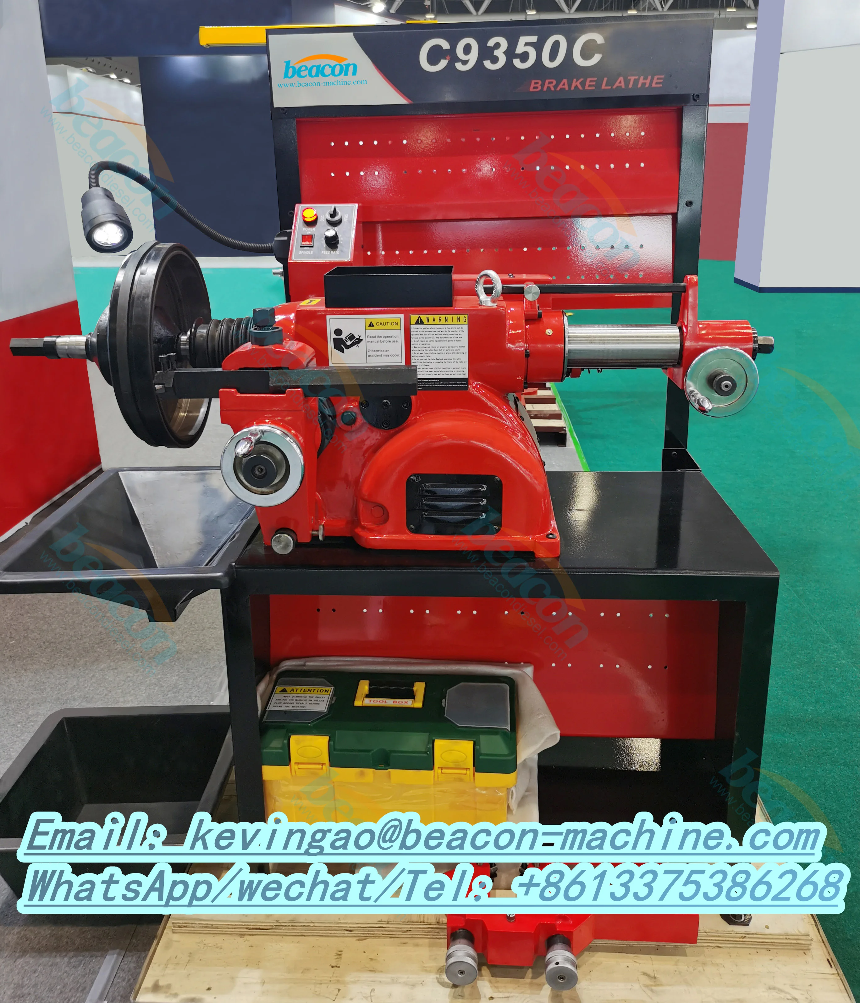 ChinaCarBrakeDiscSkimmingGrindingAndDrumCuttingBrakeLathe