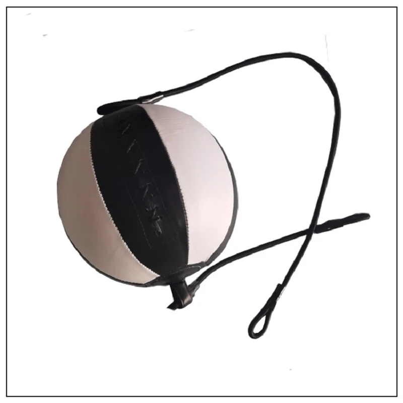PU Leather Punching Ball Boxing Bag Inflatable Reflex Speed Balls Fitness Training Double End Boxing Speed Ball vent