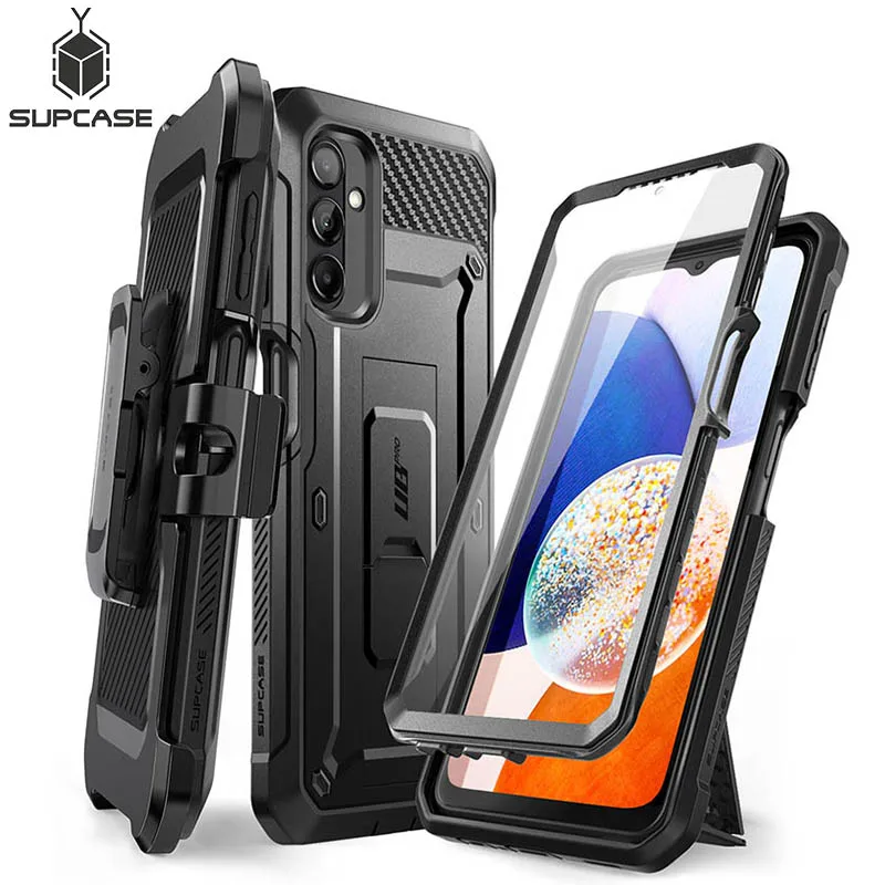 

SUPCASE For Samsung Galaxy A14 Case 5G (2023 Release) UB Pro Full-Body Rugged Holster Case Cover with Built-in Screen Protector