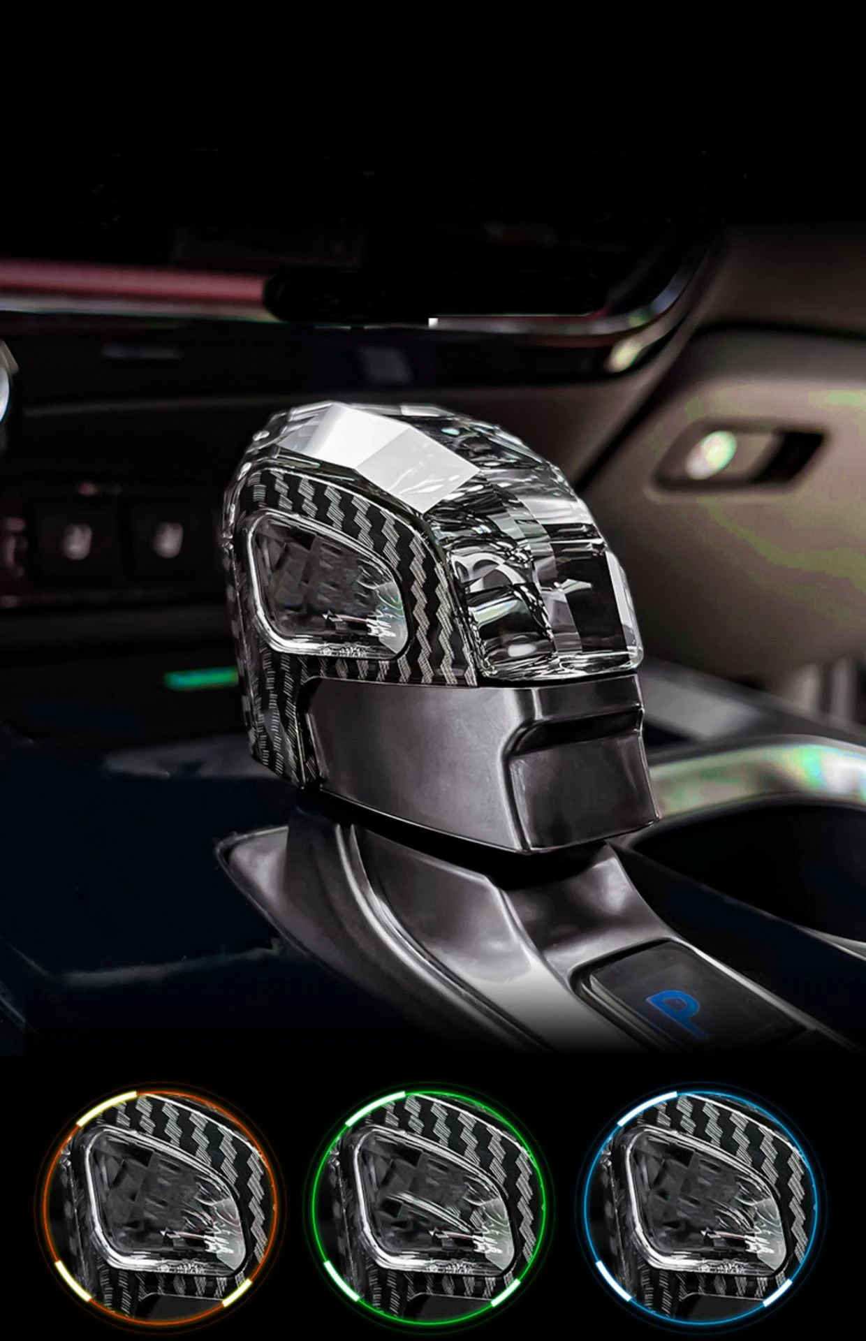 Suitable For Lexus 22 Models NX260 Crystal Gear Head Modification NX350hNX400h+L