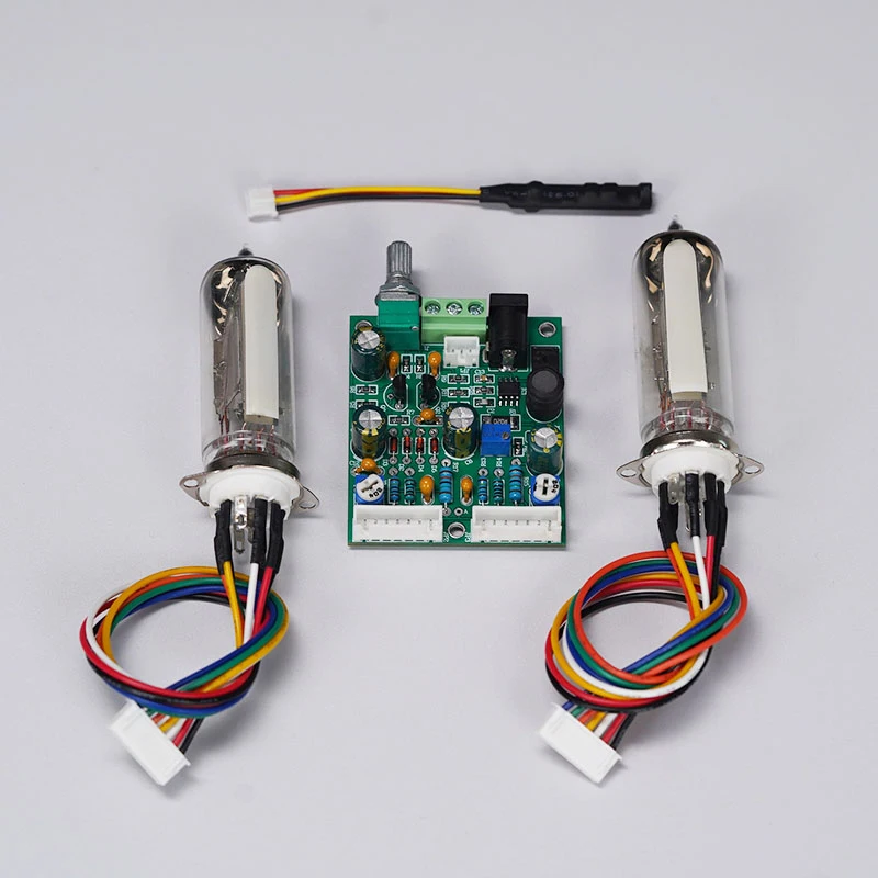 

6E2 Cat's Eye Tube Dual Channel Music Rhythm Fluorescent Indicator Driver Board Pickup Mode For Radio Amplifier Retrofit