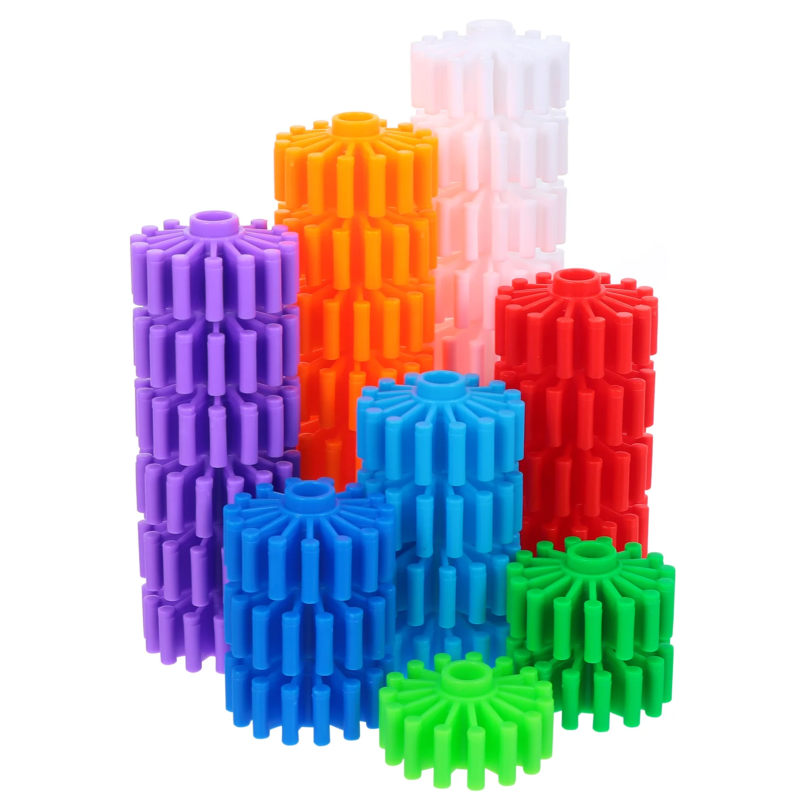 Grain Gear Blocks Toddler Puzzle Building Kit Interlocking Toys Gears Abs Preschool Gifts Early Educational Kids