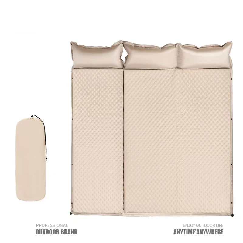 Inflatable Mattress Outdoor Tent Camping Mats Self-inflating Mattress Spliced Outdoor 3-6cm Thick