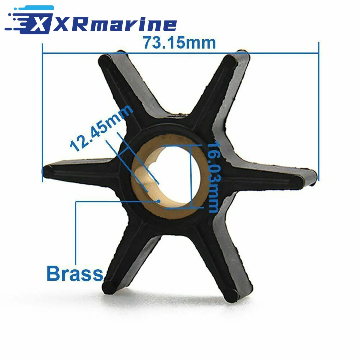 Outboard Water Pump Impeller 47-85089-10 47-85089-3 47-85089 18-3057 for Mercury Mariner 18-50HP Motor outboard engine parts marine water pump boat motor parts water pump impeller kit