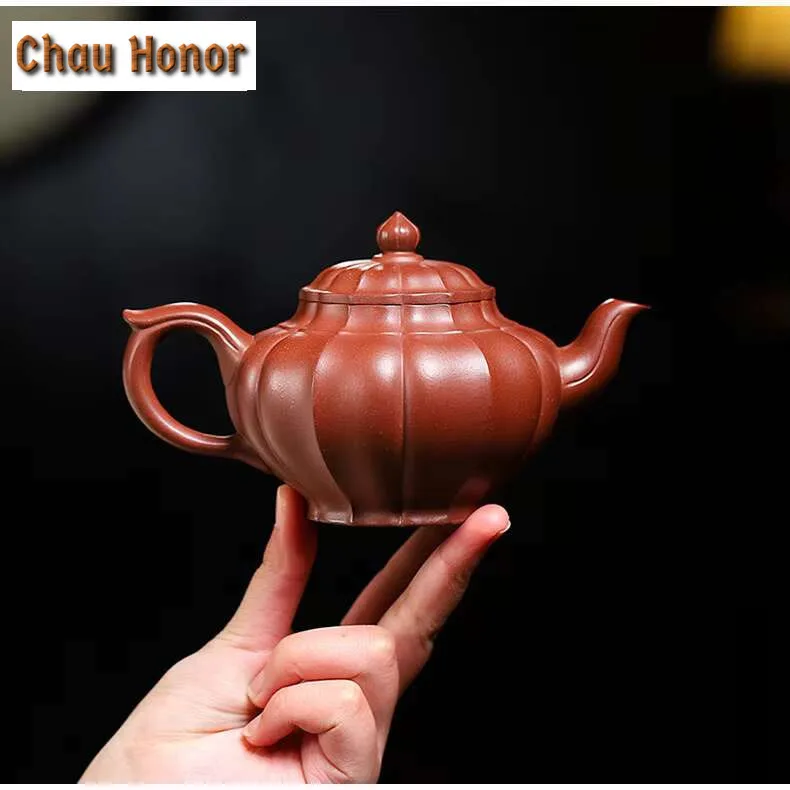 Authentic Yixing Purple Clay Teapots Famous Handmade Screw Tea Pot Raw Ore Dicaoqing Zisha Beauty Kettle Customized Tea Set