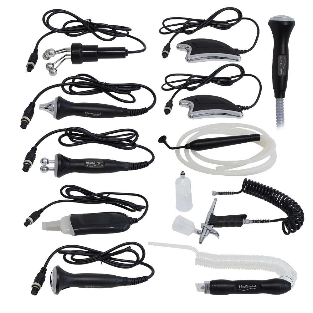 10 in 1 H2O2 Hydro Dermabrasion Machine Facial Deep Cleaning Skin Rejuvenation Multifunctional Aqua Peeling Skin Care Device SPA facial beauty instrument
