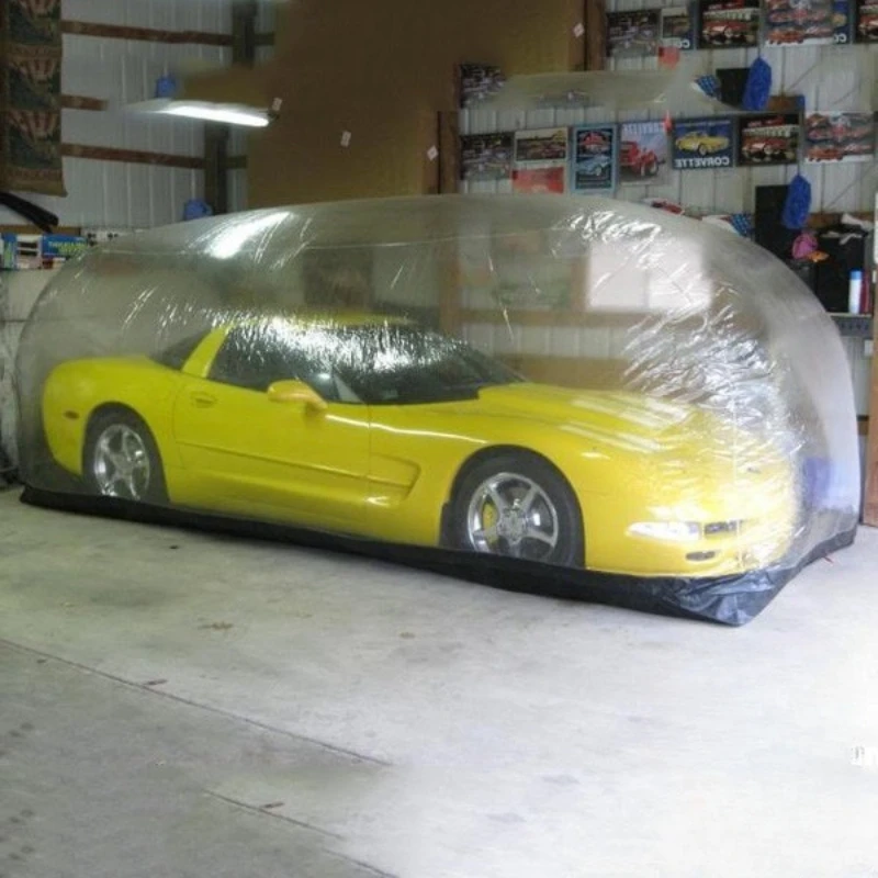 5mx2mx2mFoldableWaterproofUVProtectionCarStorageBubble