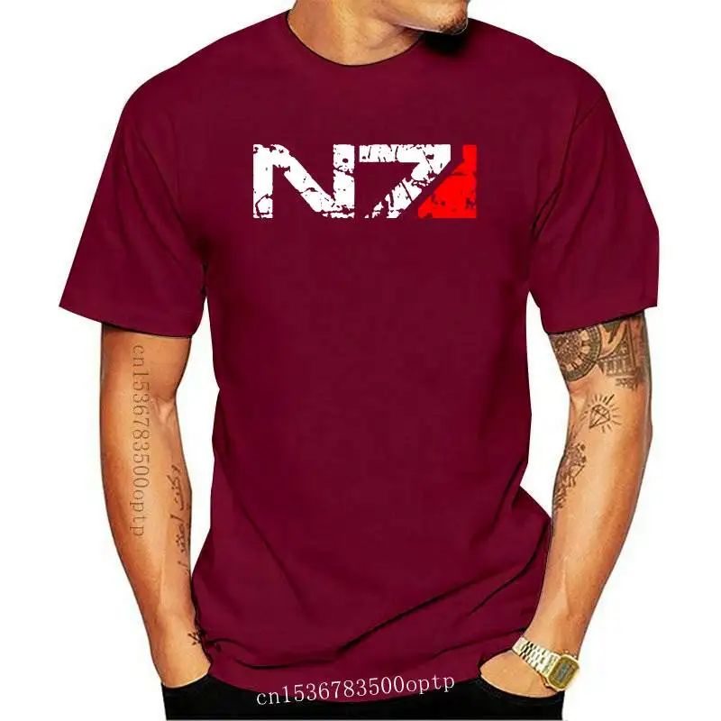 

Mens Clothes Best Selling Fashion Clothes Casual Mass Effect N7 Special Forces Vintage Prue Cotton Funny T Shirt For Men Short S