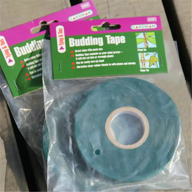 Elasztikus Zöld Pvc Kábelkötés Ág Szalaggal Kötve, 45 Méteres Kertészkedés 12 Mm Széles - Image 3