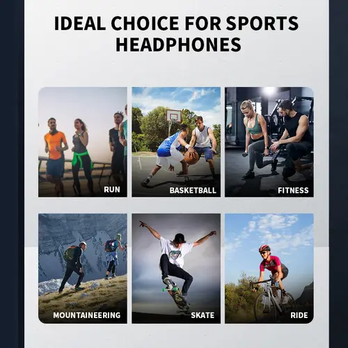 B8 True Bone Conduction Earphones Bluetooth 5.3 Sports Wireless Headphones Ear Hook IPX5 Waterproof Headset for Running Driving - Image 6