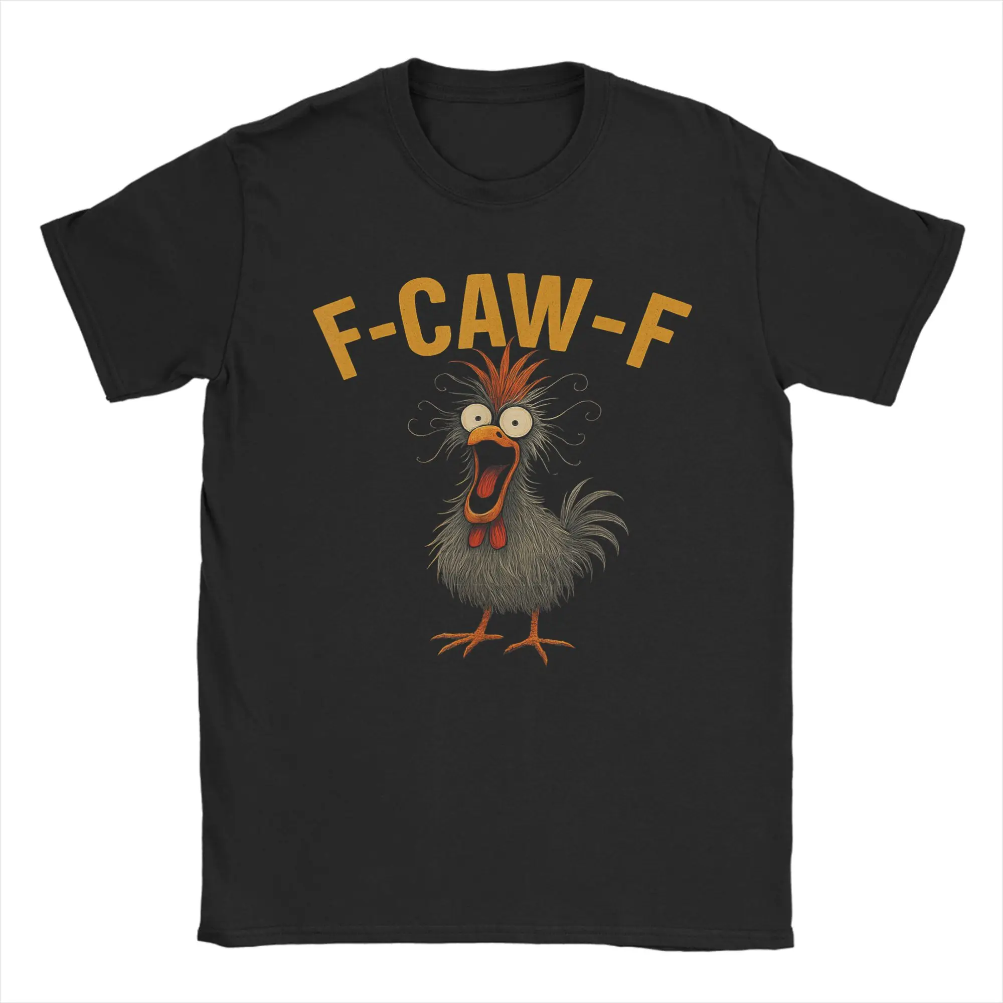 Funny F-caw-f Chicken Graphic Tee, Poultry Lover Gift - Israel