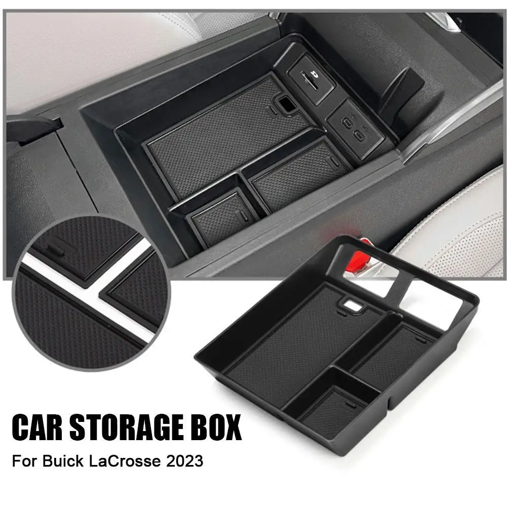 

Автомобильный центральный подлокотник для Buick LaCrosse 2023, высококачественный контейнер для перчаток из АБС-пластика, контейнер для хранения, лоток для консоли для автостайлинга