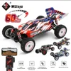 WLtoys 124008 60KM/H RC Car With 3S Battery Professional Racing Car 4WD Brushless Electric Remote Control Cars Children's Toys 1