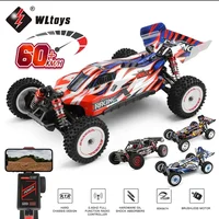 WLtoys 124008 60KM/H RC Car With 3S Battery Professional Racing Car 4WD Brushless Electric Remote Control Cars Children's Toys 1