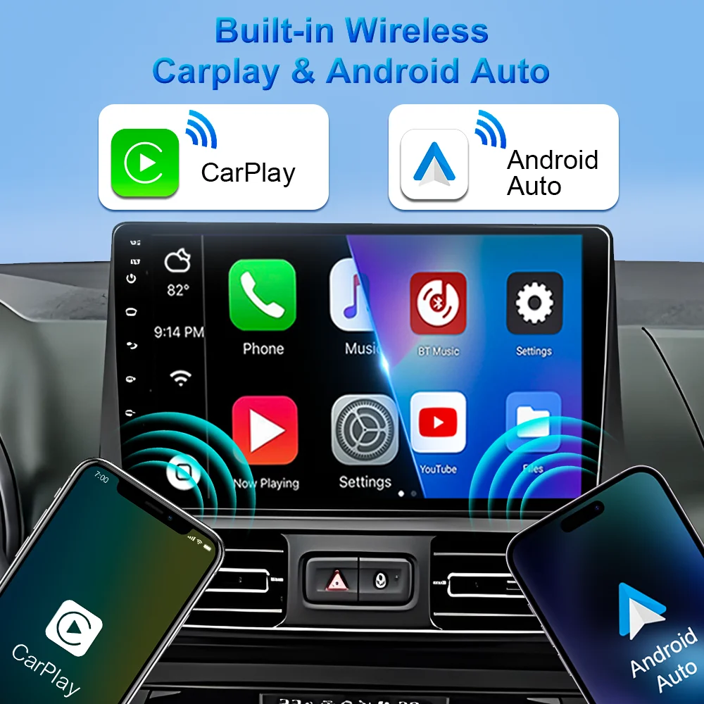 Android 16 Radio del coche para Citroen Berlingo 2019 Peugeot Partner Rifter 2020 para Opel Combo Auto Carplay reproductor Multimedia GPS DSP 3
