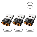 3pcs black