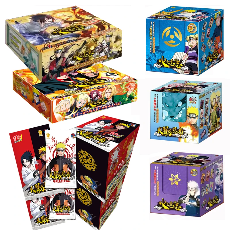 Naruto Collection Of Rare Card Packs Jiraiya Namikaze Minato Hatake