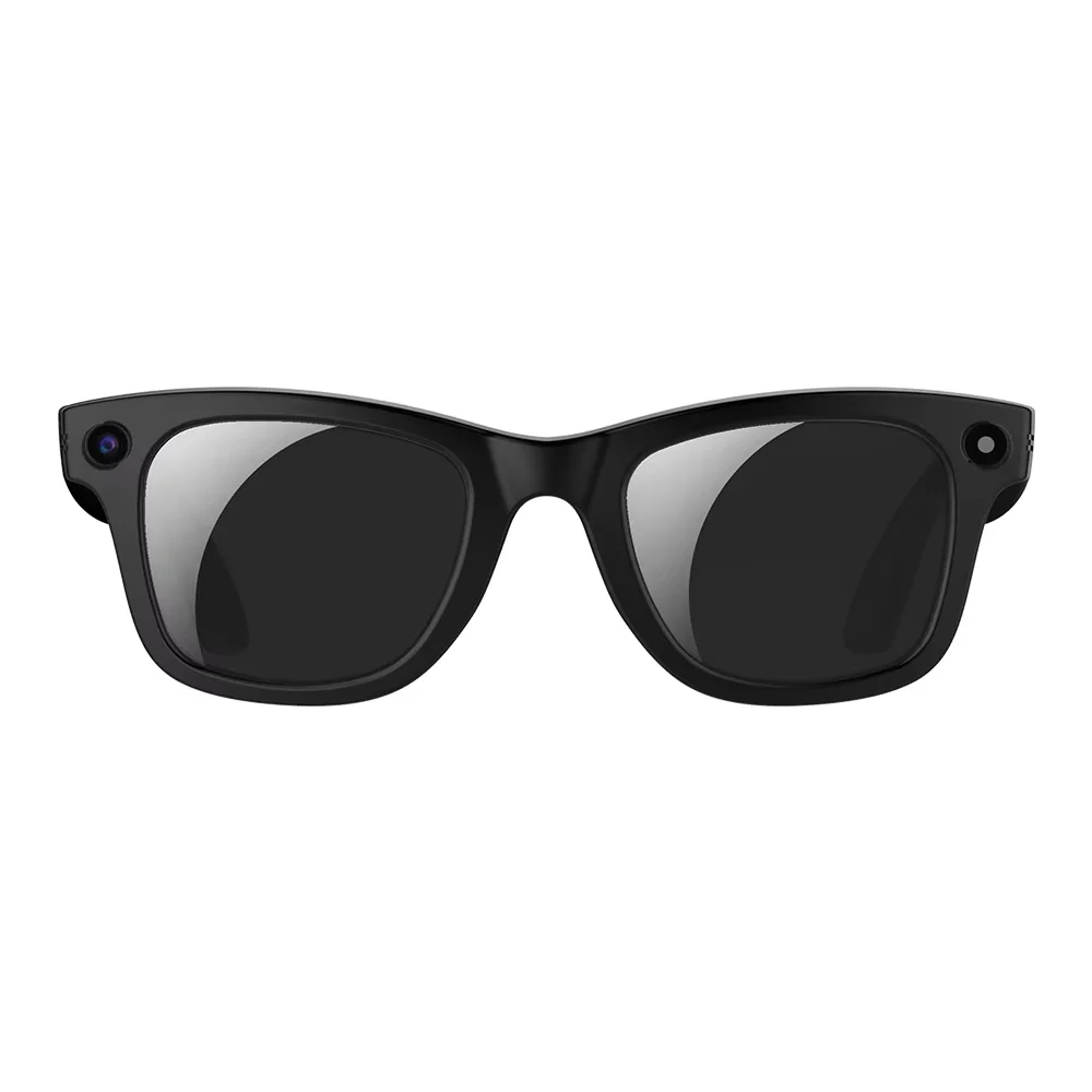 BlitzWolf BW-AG1 Pro AI 스마트 안경(HD 카메라 8MP 32MP 인터폴레이션 기능 탑재) WiFi 블루투스 통화 3D 스테레오 서라운드 사운드 듀얼