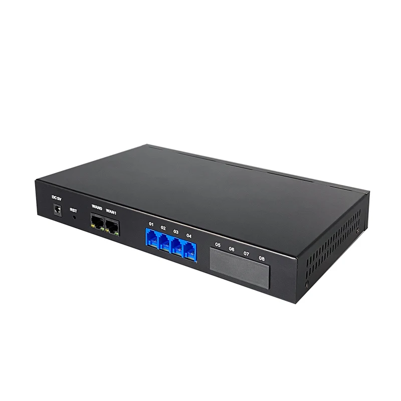 New IP PBX Desktop 32 SIP Users Business IP Pabx 16G Storage Hotel IP