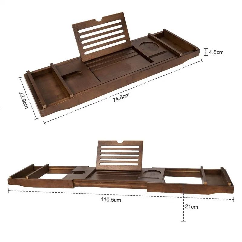 21Nins Bath Shelf Retractable Multifunctional Rack Pillow Shelf Board Hotel Rack Light