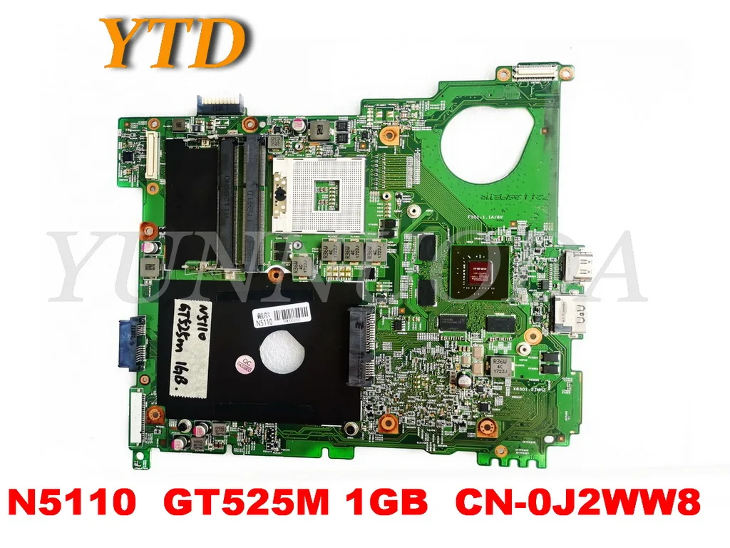 

Original for DELL N5110 laptop motherboard N5110 GT525M 1GB CN-0J2WW8 tested good free shipping