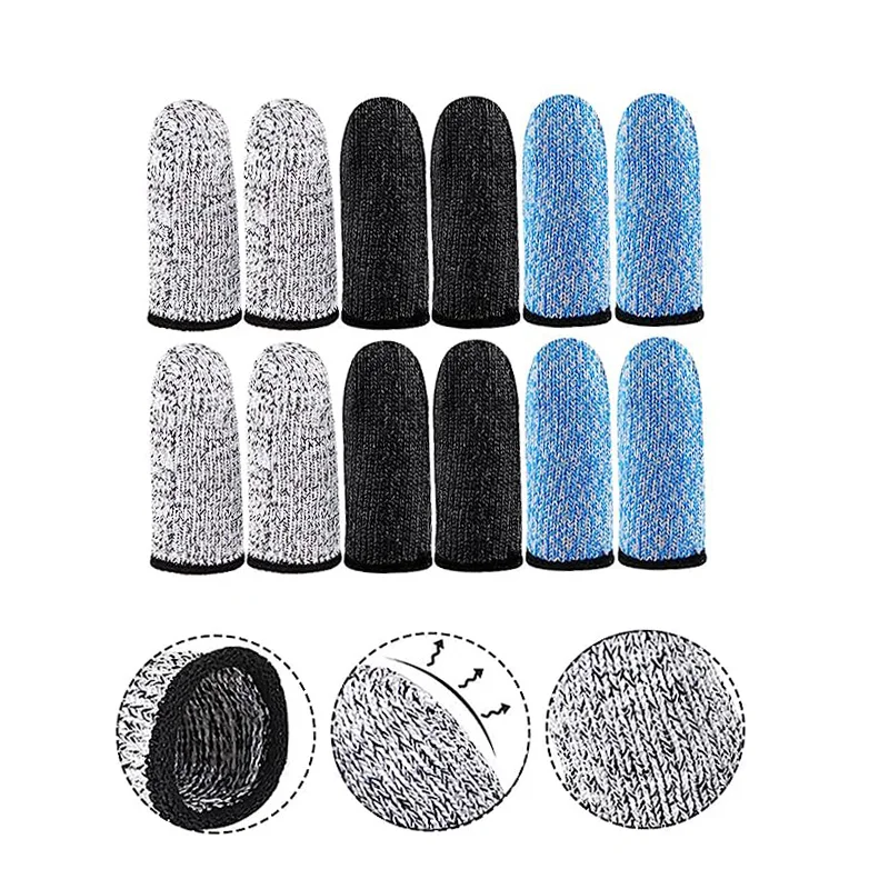 Anti-Cut Finger Cots Thumb Protector Sleeve Cover Finger Peel Fingertip Gloves Picking Cover Kitchen Tools 30pcs~10pcs Finger Protector Finger Guard Thumb Brace
