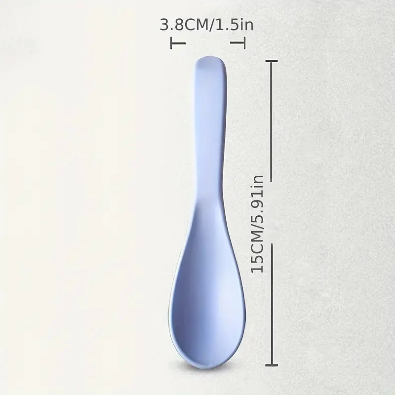 Spoons, Microwave Dishwasher Safe Meal Spoon, 5.9 Inch - Image 2