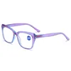 Ahora Oversized Transparent Reading Glasses Anti Blue Light Blocking Presbyopia Computer Eyewear +1.25+1.75+2.0+2.25+2.5+2.75 5