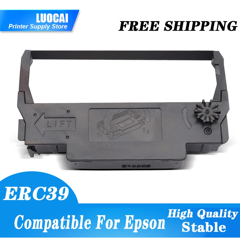 

Новинка, 10 шт., лента для принтера Epson ERC39 ERC43, Φ GP7645 GP76NI, лента для принтера XP76II 76IIH 76 мм D5000, ленточный держатель