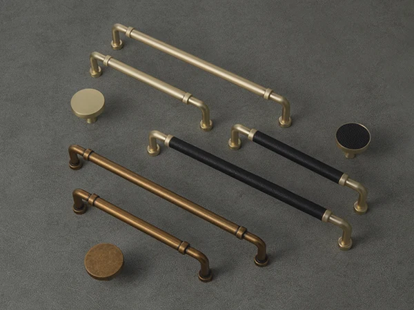Tirador Para Muebles De Latón Cepillado - 25 Mm, Estilo Satinado (modelo JV47)