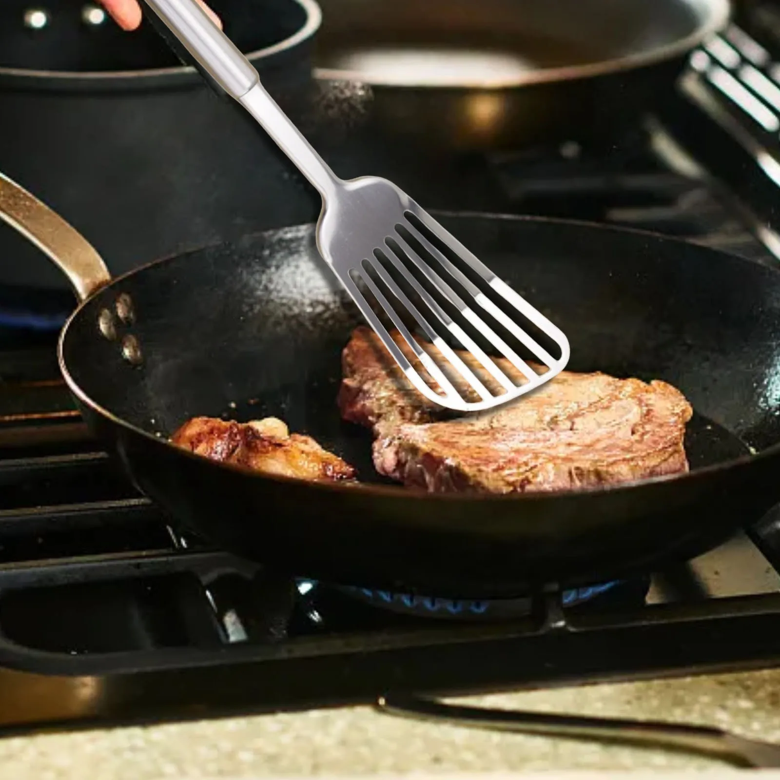 Thick Spatula For Cooking Flipping Turning Frying And Grilling Kitchenware Divider For Pots And Pans