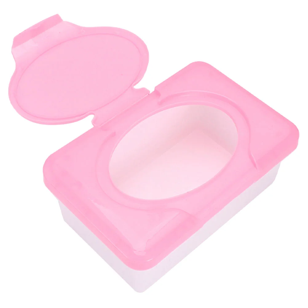 

Wipe Box Baby Wipes Travel Case Dispenser for Bathroom Plastic Holder Diaper Bag